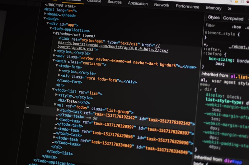 API development - coding and system integration